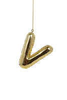 Electroplated Letter Ornament