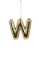 Electroplated Letter Ornament