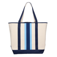 Canvas Ribbon Boat Bag