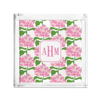 Boatman Geller Sconset Pink Petite Lucite Tray