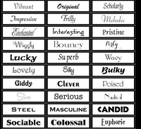 Personalized Solid Color Playing Cards