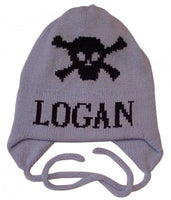 Skull Crossbones Hat with Earflaps
