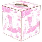 Boat Toile Tissue Box Covers