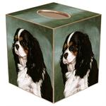 King Charles Spaniel Dog Tissue Box Cover