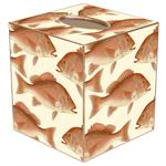 Red Snapper Tissue Box Cover