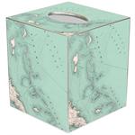 Bahamas Antique Map Tissue Box Cover