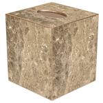 Cafe Marble Tissue Box Cover