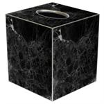 Nero Marble Tissue Box Cover