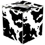 Cow Print Tissue Box Cover