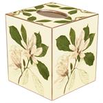 Magnolias Tissue Box Cover