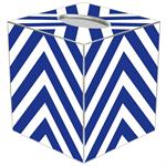 Chevron Bright Tissue Box Cover