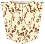 Brown Acorn Wastepaper Basket