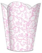 Bunny Toile Waste Basket