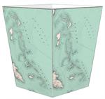 Bahamas Antique Map Waste Basket