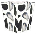 Mussel Shells Waste Basket