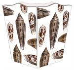 Island Shells Waste Basket