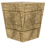 Colorado Map Waste Basket