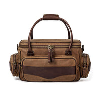 Monogrammed Waxed Canvas Guide Bag