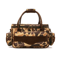 Monogrammed Waxed Canvas Guide Bag