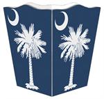 South Carolina Flag Waste Basket