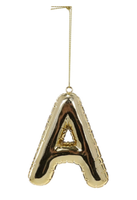 Electroplated Letter Ornament