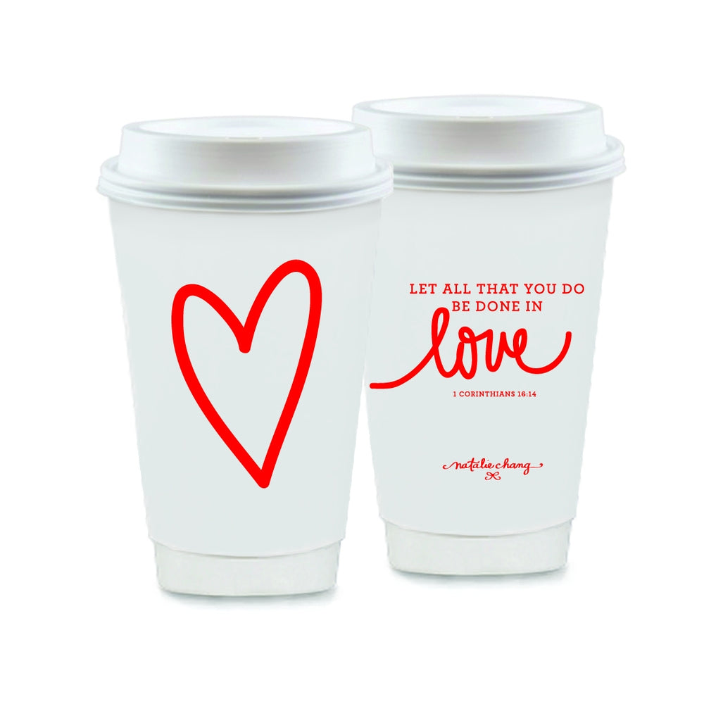Valentine's Coffee Cups