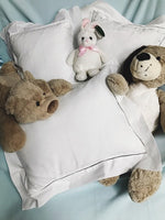 Monogrammed Boudoir Pillow