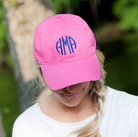 Monogrammed Baseball Cap
