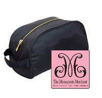 Monogrammed Traveler Bag