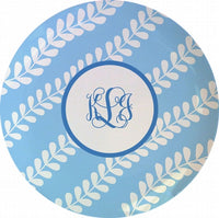 Blue Vines 10" Melamine Plate