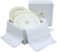 Pickard Signature Set of 6 Canape Plates