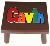 Classic Name Puzzle Stool