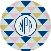 Bermuda Triangle 10" Melamine Plate