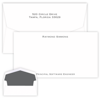 Executive Raised Ink Flat Chesapeake Card