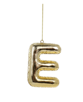 Electroplated Letter Ornament