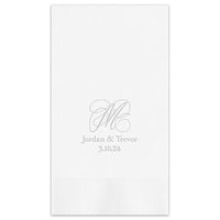 Estate Guest Towel - Embossed