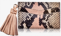 Slim Card Case with Tassel