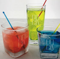 Geo Engraved Glass Collection