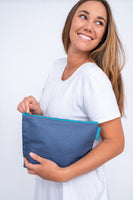 mb greene Large Zip Top Bag