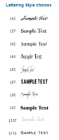 Casual - Raised Ink Flat Correspondence Card