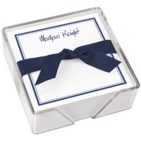 Santa Cruz Memo Square - White with Holder