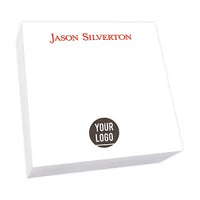Your Logo Memo Square - White REFILL