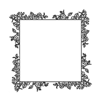 Delavan Framed Monogram Napkin - Embossed