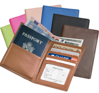 Monogrammed Passport Currency Wallet