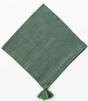 Monogrammed Linen Tassel Napkin