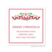 Ribbon Holiday Stickers