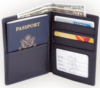 RFID Blocking Passport Wallet