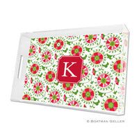 Suzani Holiday Lucite Tray