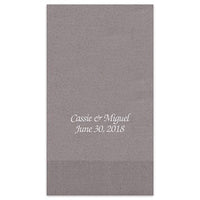 Foil-Stamped Belmont Guest Towel