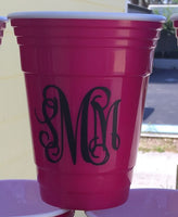 Monogram Vinyl Decal